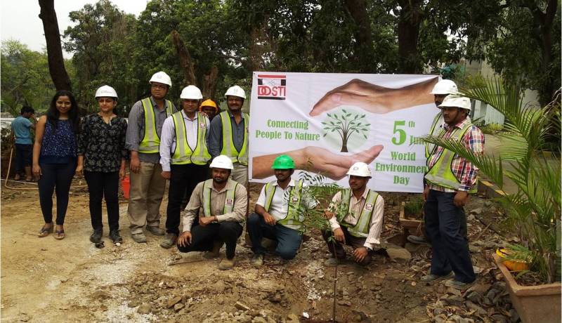 Dosti Realty spreads awareness through their Tree Plantation Drive at Dosti West County